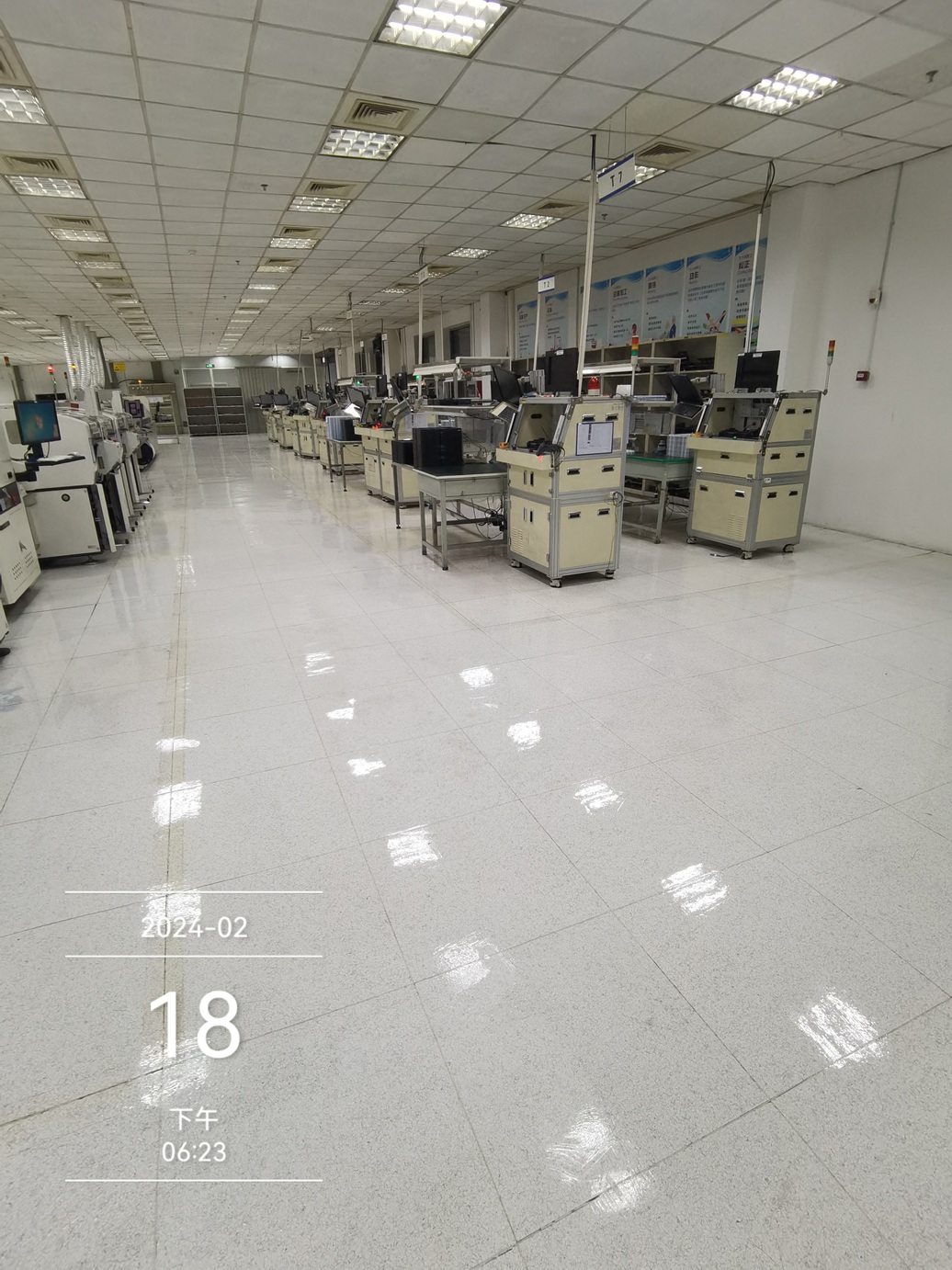 電子車(chē)間防靜電地板清洗打蠟